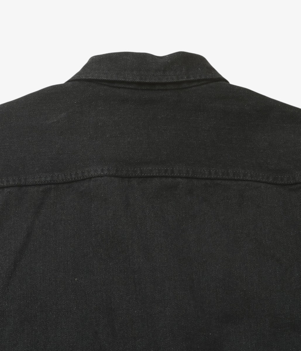 COMOLI ''블랙 데님 재킷'' (BLACK)