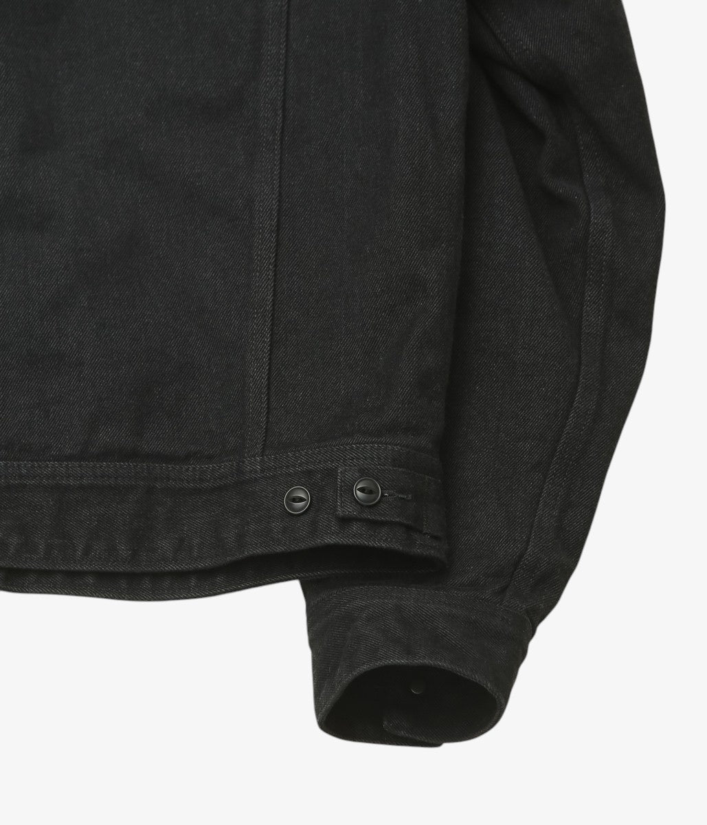 COMOLI ''블랙 데님 재킷'' (BLACK)
