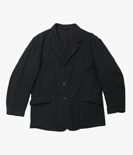 COMOLI ''블랙 드릴 재킷 ''(BLACK)