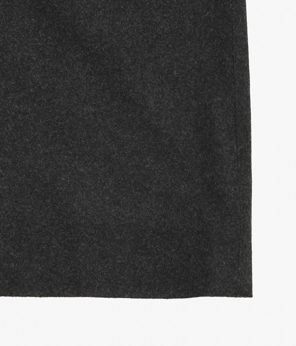 COMOLI ''Cashmere Balcollar Coat'' (CHARCOAL)