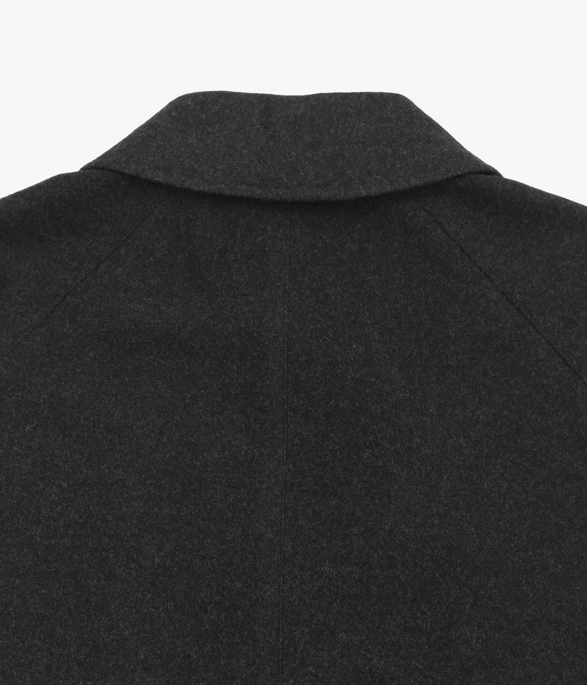 COMOLI ''Cashmere Balcollar Coat'' (CHARCOAL)
