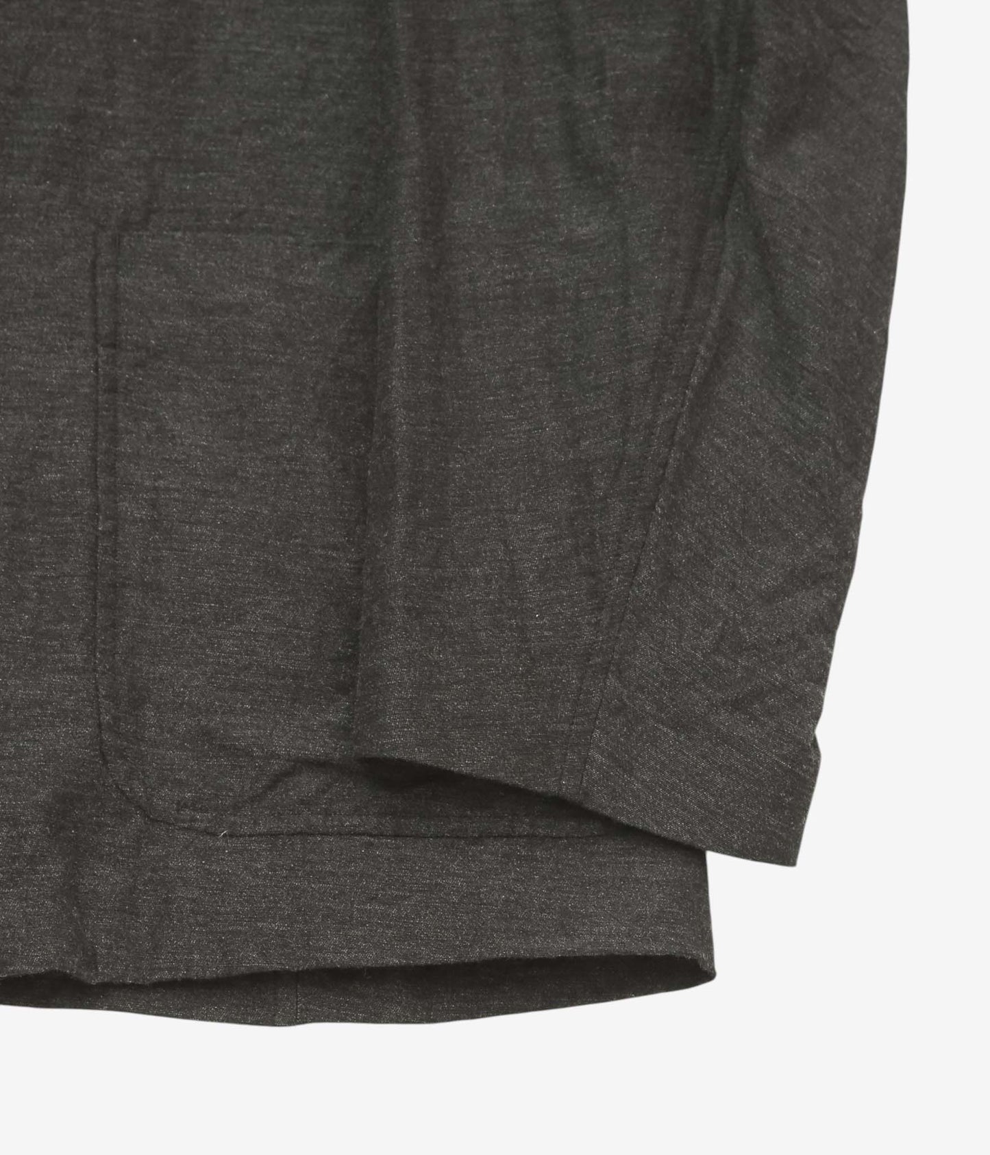 COMOLI ''カシミヤシルク 3Bジャケット'' (CHARCOAL)