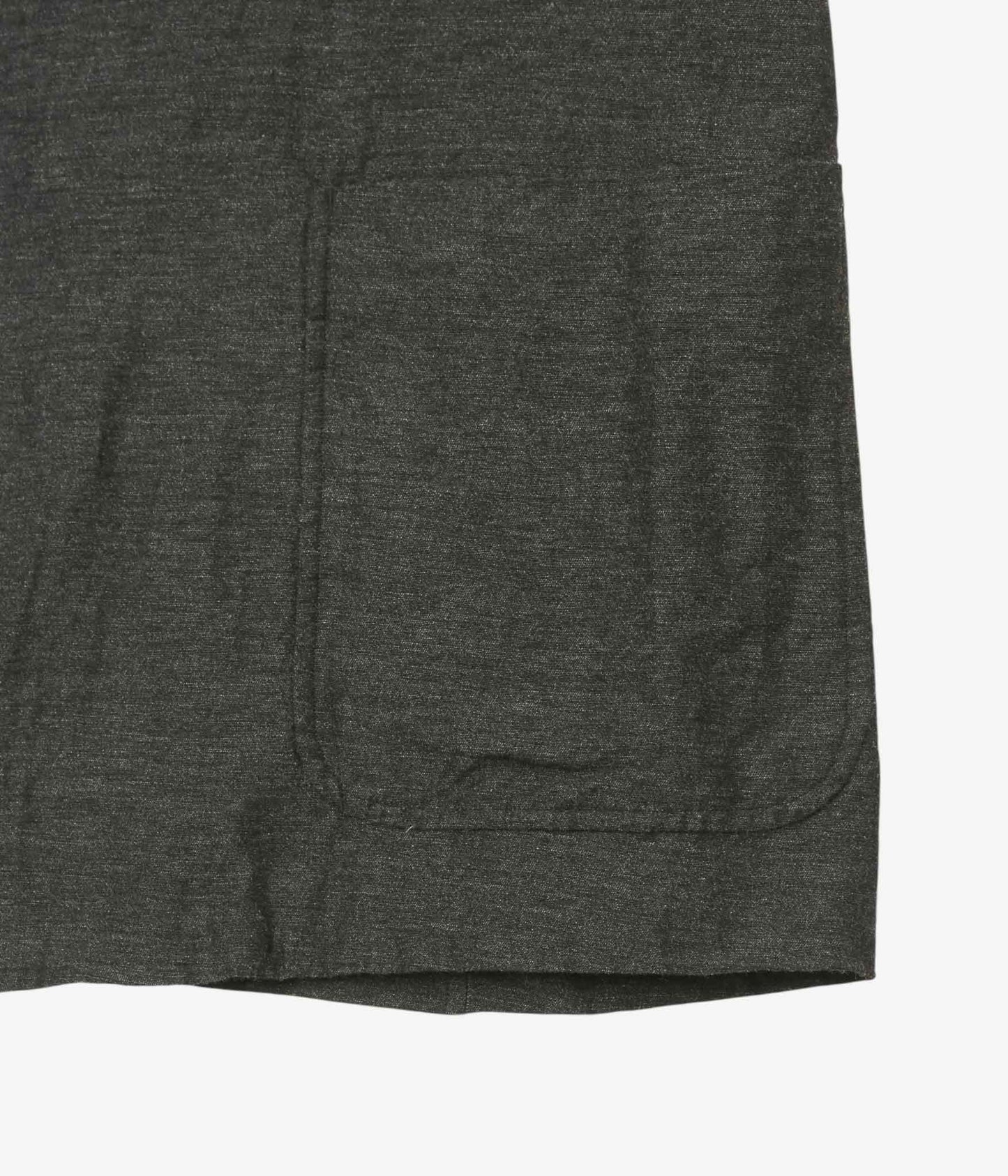 COMOLI ''カシミヤシルク 3Bジャケット'' (CHARCOAL)