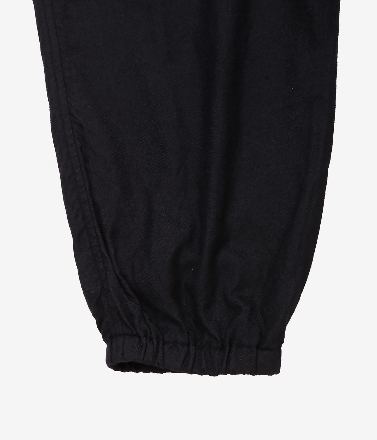 COMOLI 25AW カシミヤシルク製品染ドローストリングパンツ　サイズ2 COMOLI ”シルク製品染ブルゾン” color : BLACK size : 1,2,3