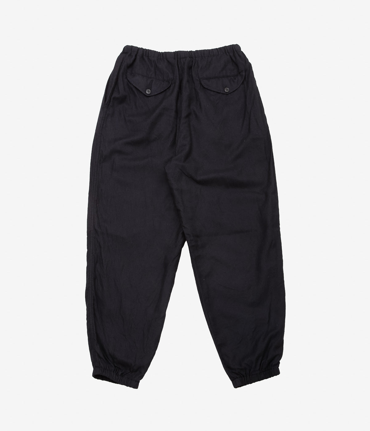 COMOLI Cashmere and Silk Dyed Drawstring Pants (Navy)