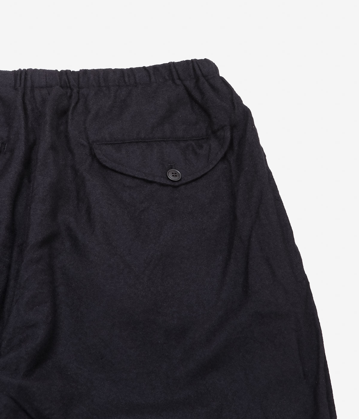 COMOLI Cashmere and Silk Dyed Drawstring Pants (Navy)