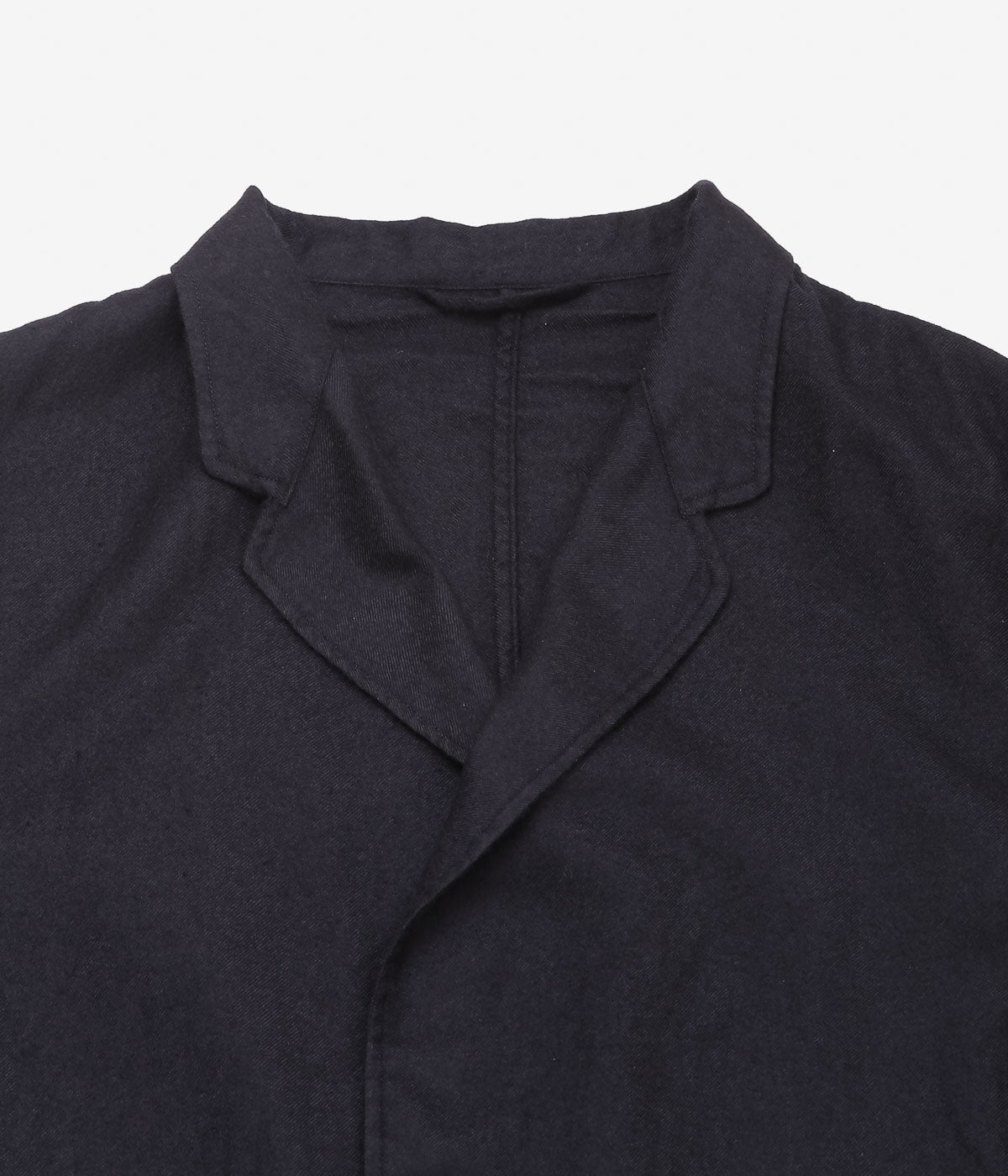 COMOLI Cashmere and Silk Dyed Jacket (Navy)