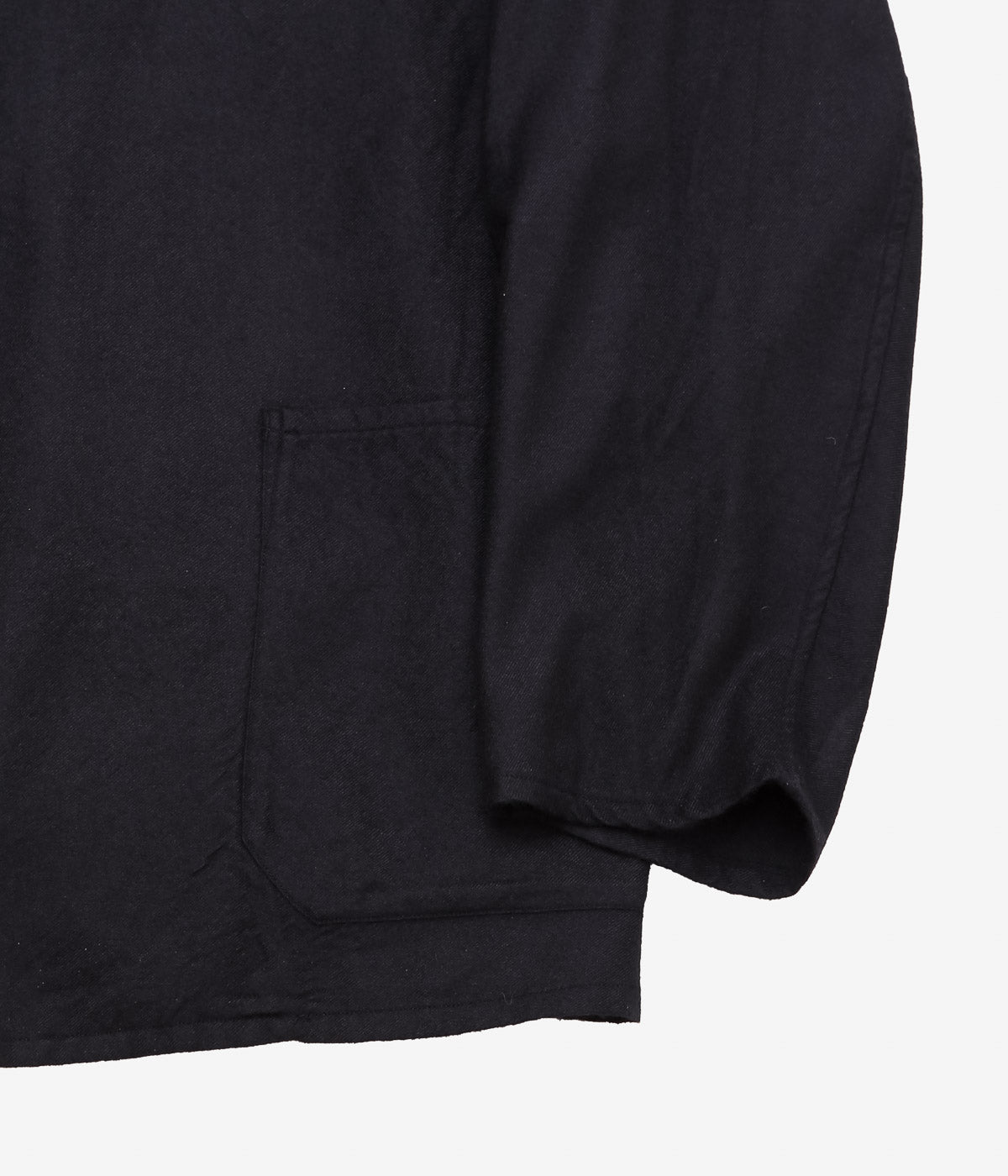 COMOLI Cashmere and Silk Dyed Jacket (Navy)