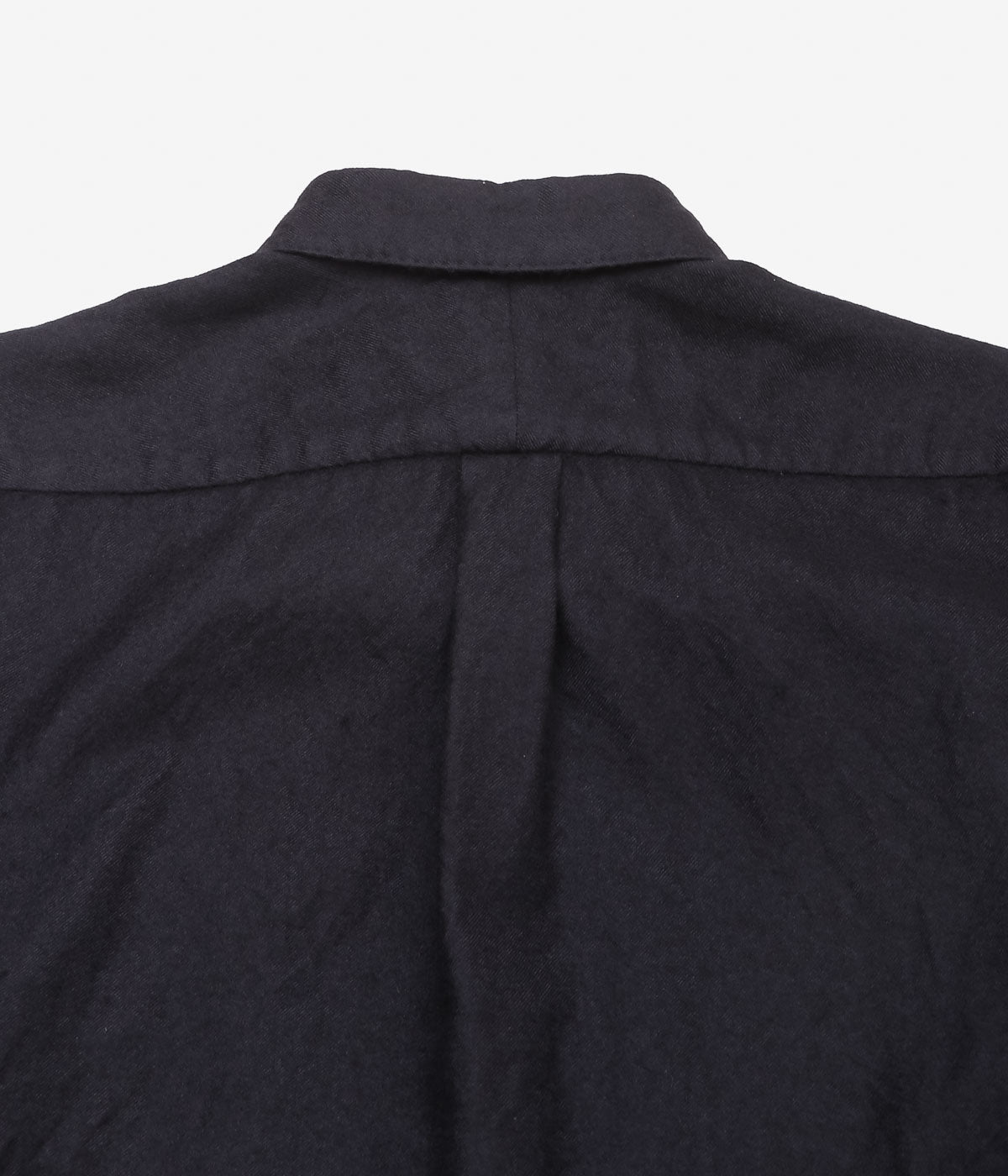 COMOLI ''Cashmere Silk Product Dyed Shirt'' (NAVY)