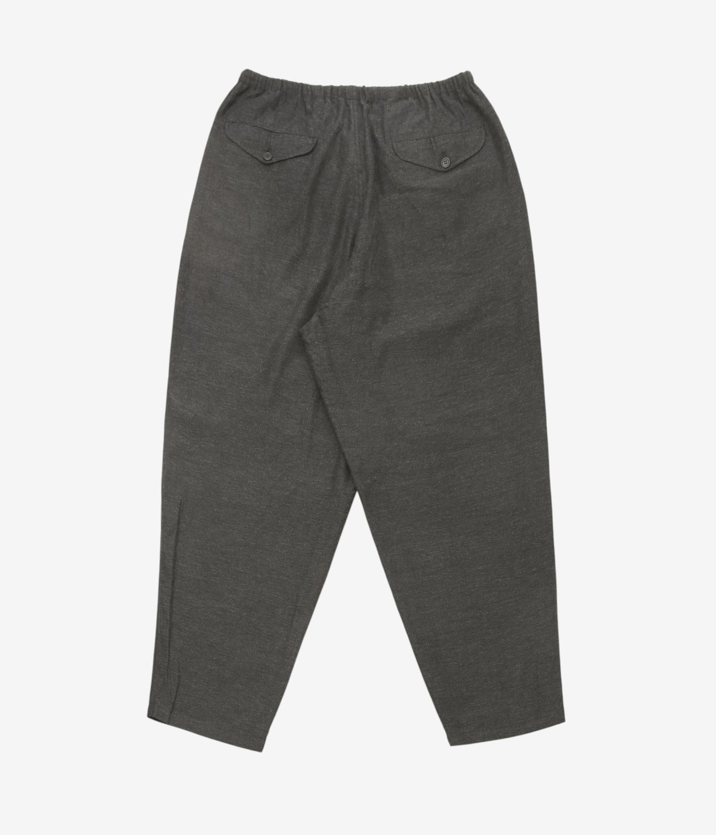 COMOLI ''カシミヤシルク テーパードパンツ'' (CHARCOAL)