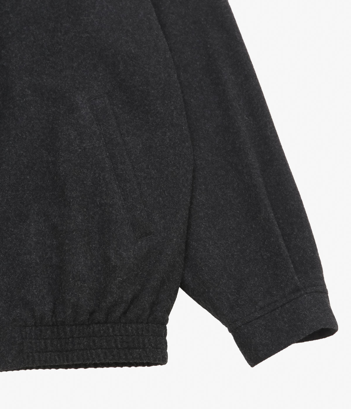 comoli カシミヤ　トラックジャケット　チャコール　3 COMOLI カシミヤ トラックジャケット | Less Higashikawa