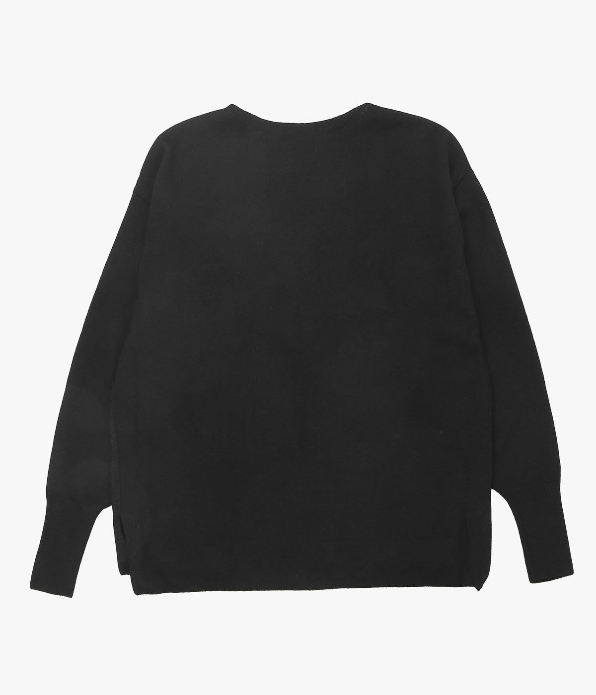 COMOLI ''カシミヤ和紙 コモリニット'' (BLACK)