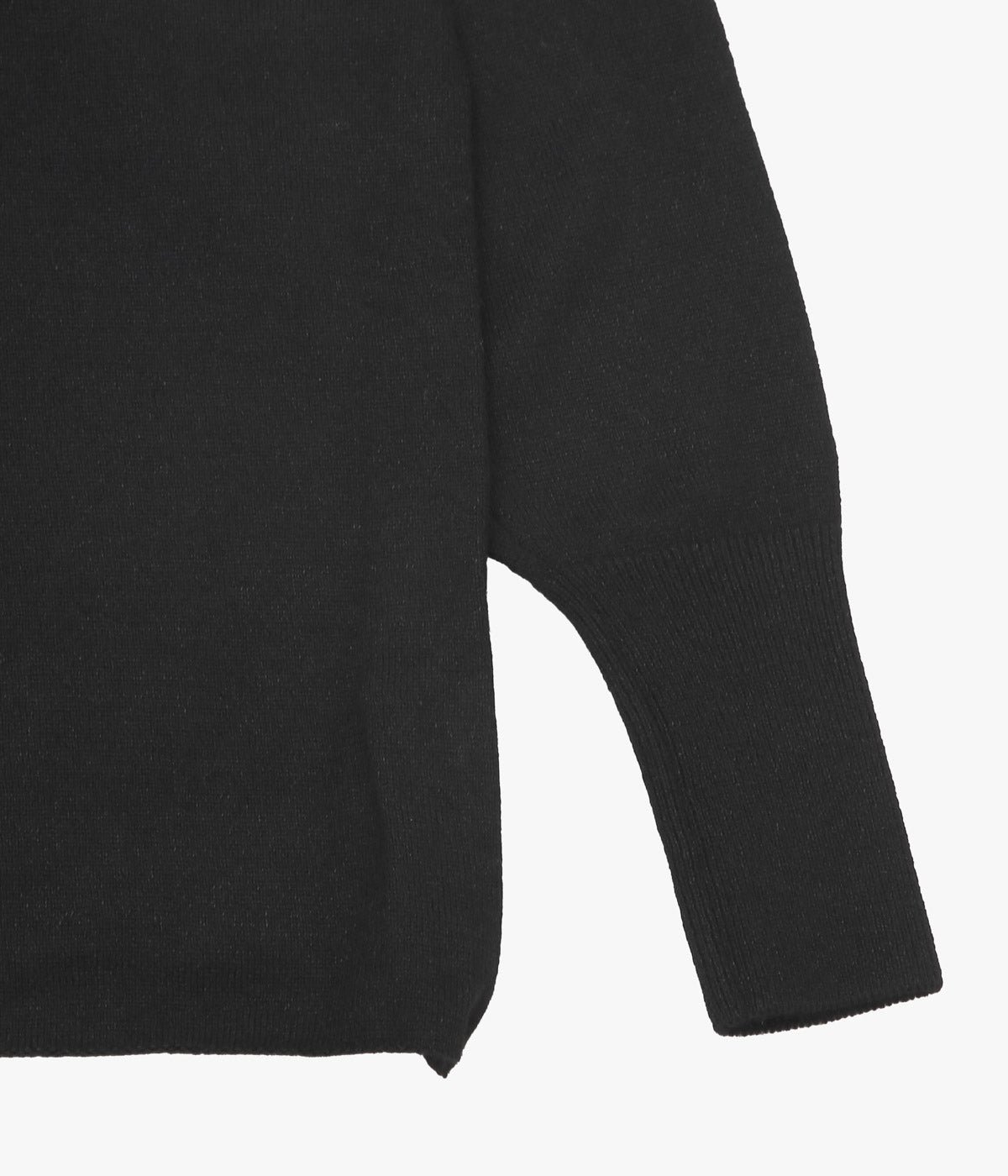 COMOLI ''カシミヤ和紙 コモリニット'' (BLACK)