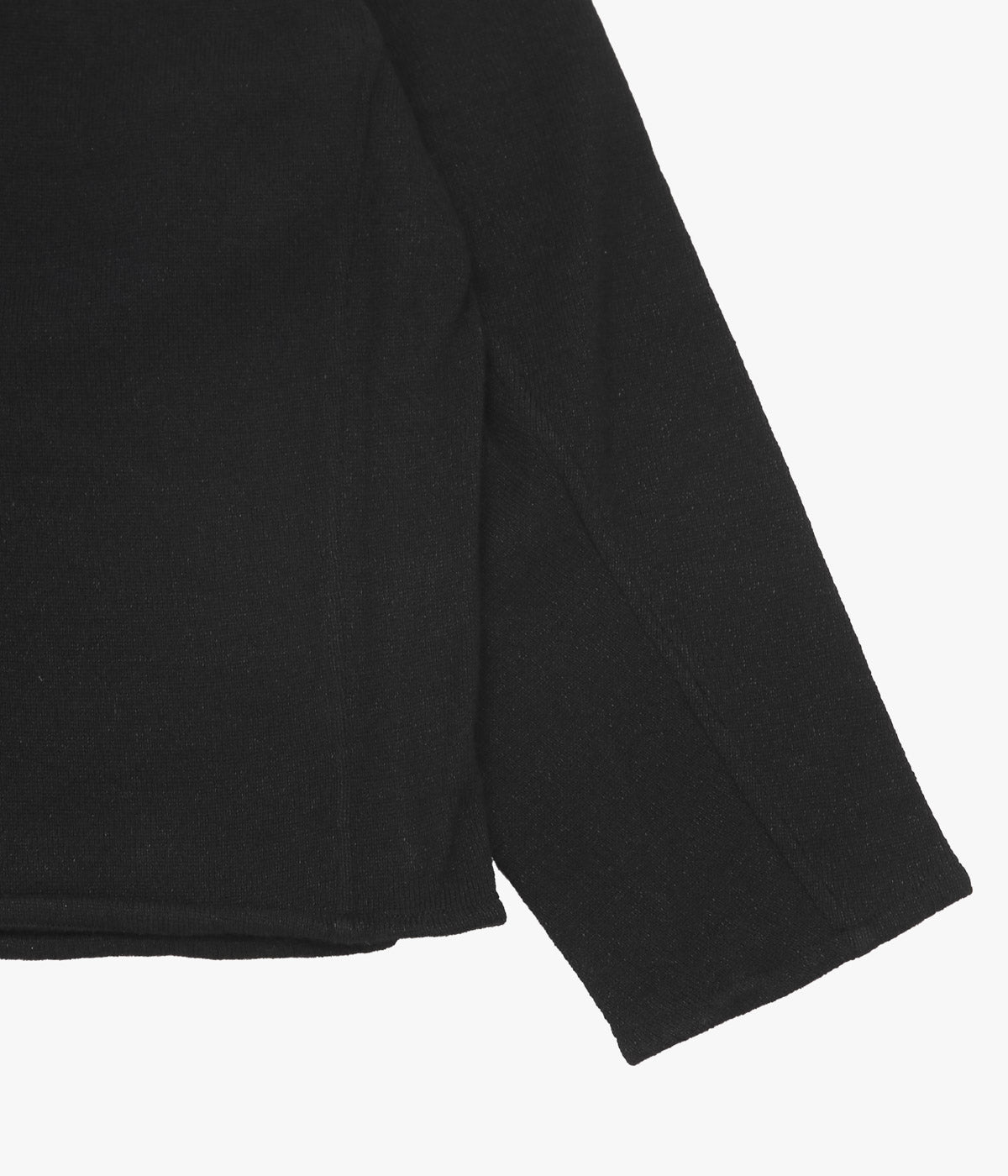 COMOLI ''カシミヤ和紙 ジップショートジャケット'' (BLACK)