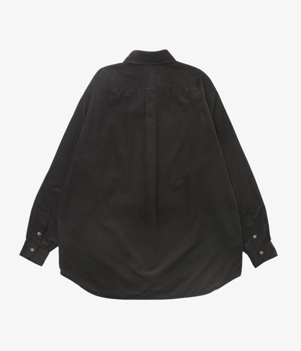 COMOLI "Corduroy Comoli Shirt" (BLACK)