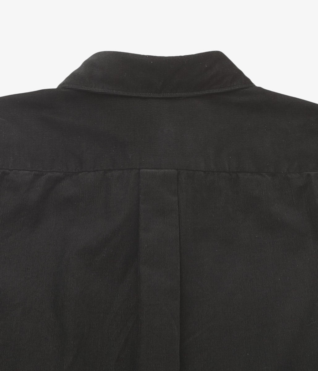 COMOLI "Corduroy Comoli Shirt" (BLACK)