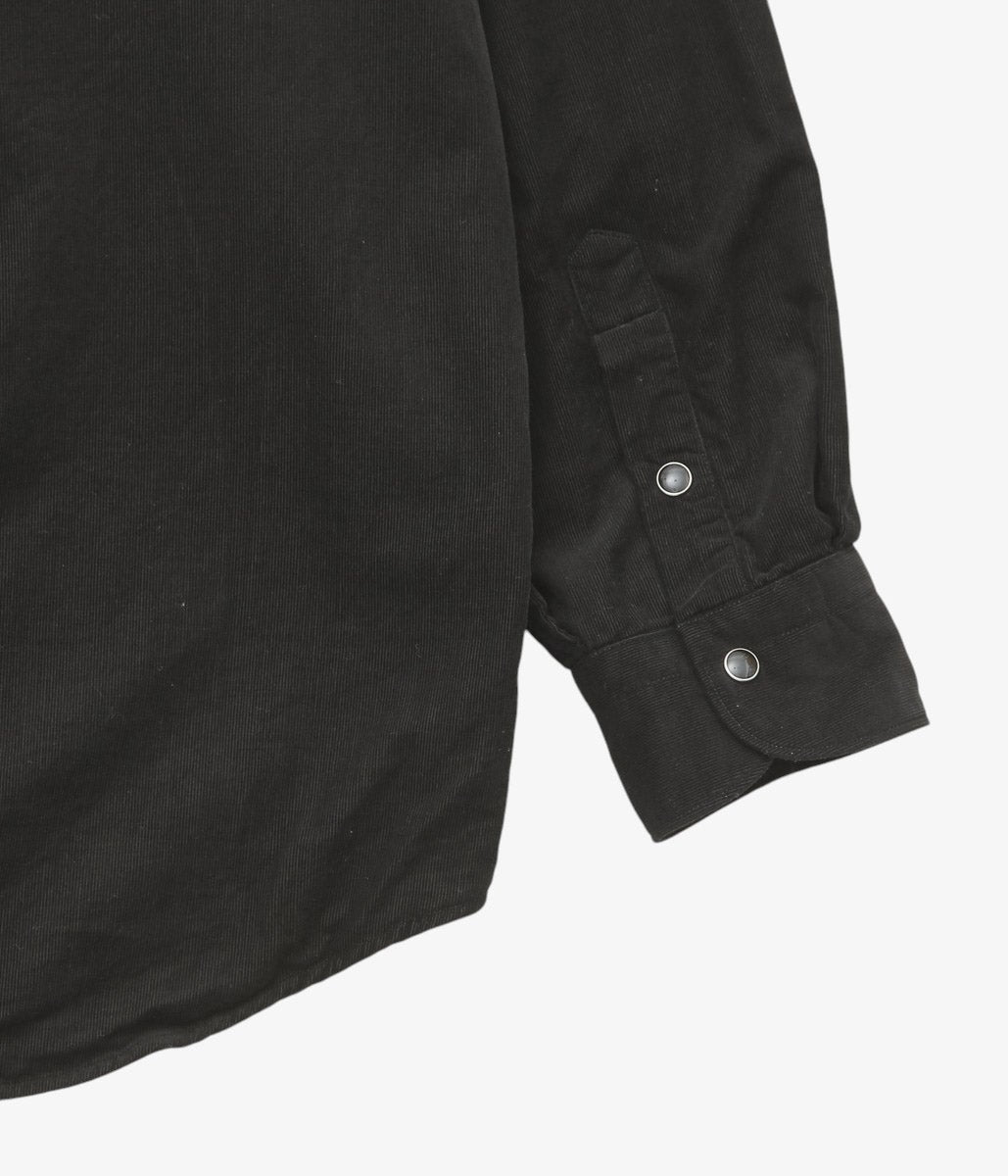 COMOLI "Corduroy Comoli Shirt" (BLACK)