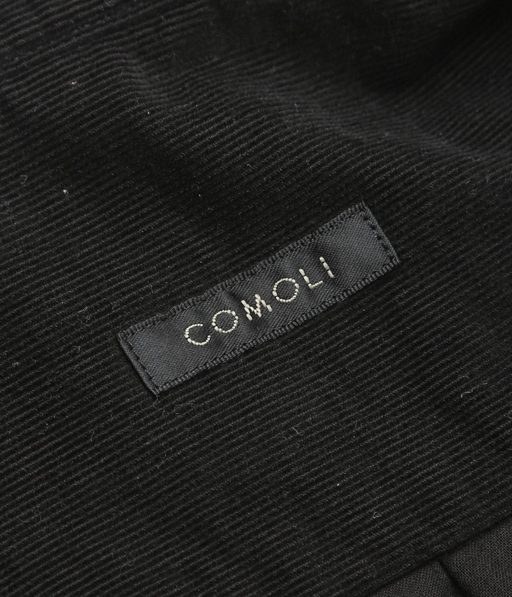 COMOLI "Corduroy Comoli Shirt" (BLACK)