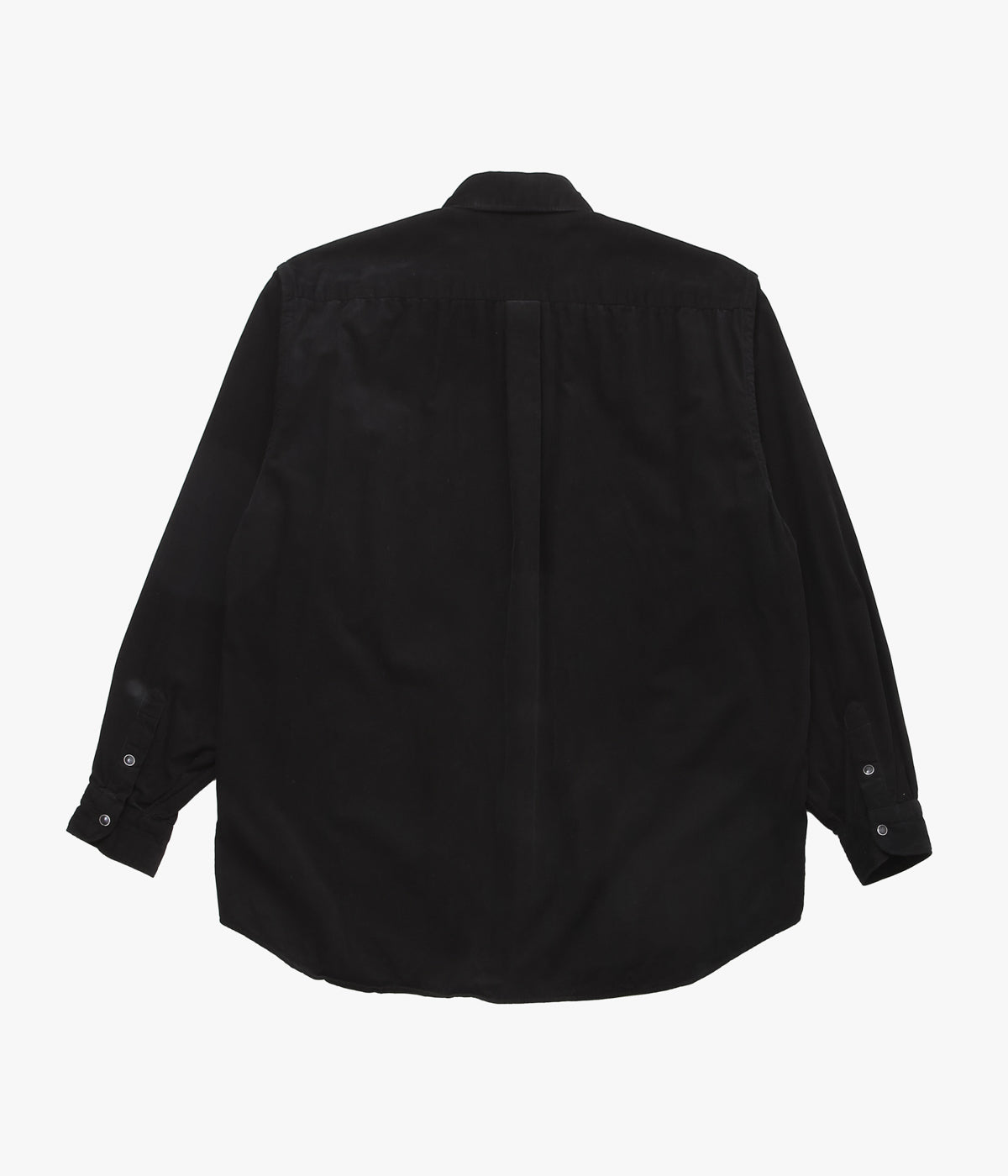 COMOLI ''コーデュロイ コモリシャツ'' (BLACK) – THE STORE BY MAIDENS