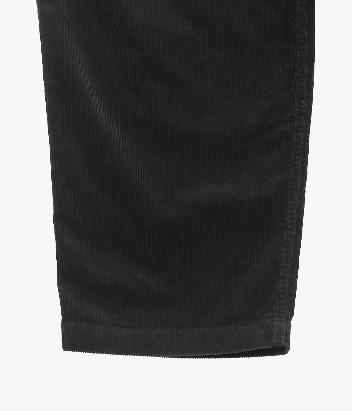 COMOLI ''コーデュロイ ドローストリングパンツ'' (BLACK)