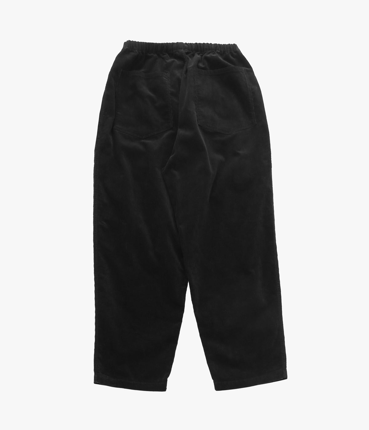 COMOLI ''コーデュロイ ドローストリングパンツ'' (BLACK)