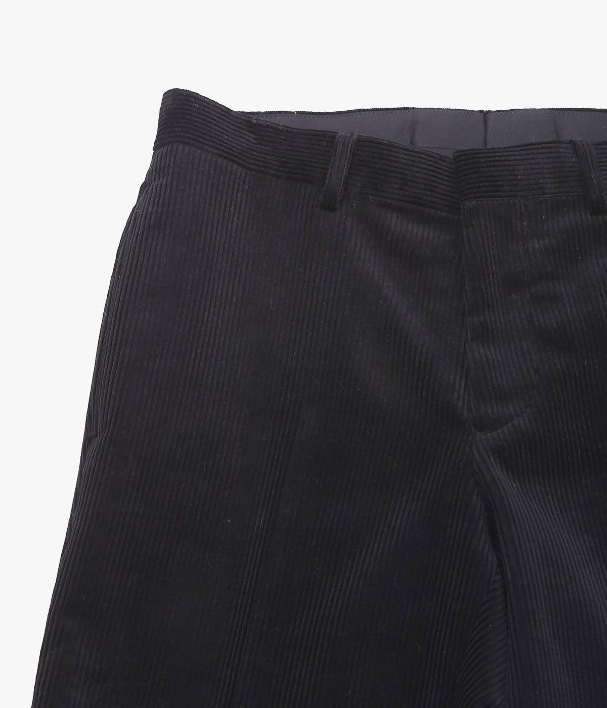 COMOLI ''コーデュロイ パイプドステムパンツ '' (BLACK) – THE STORE