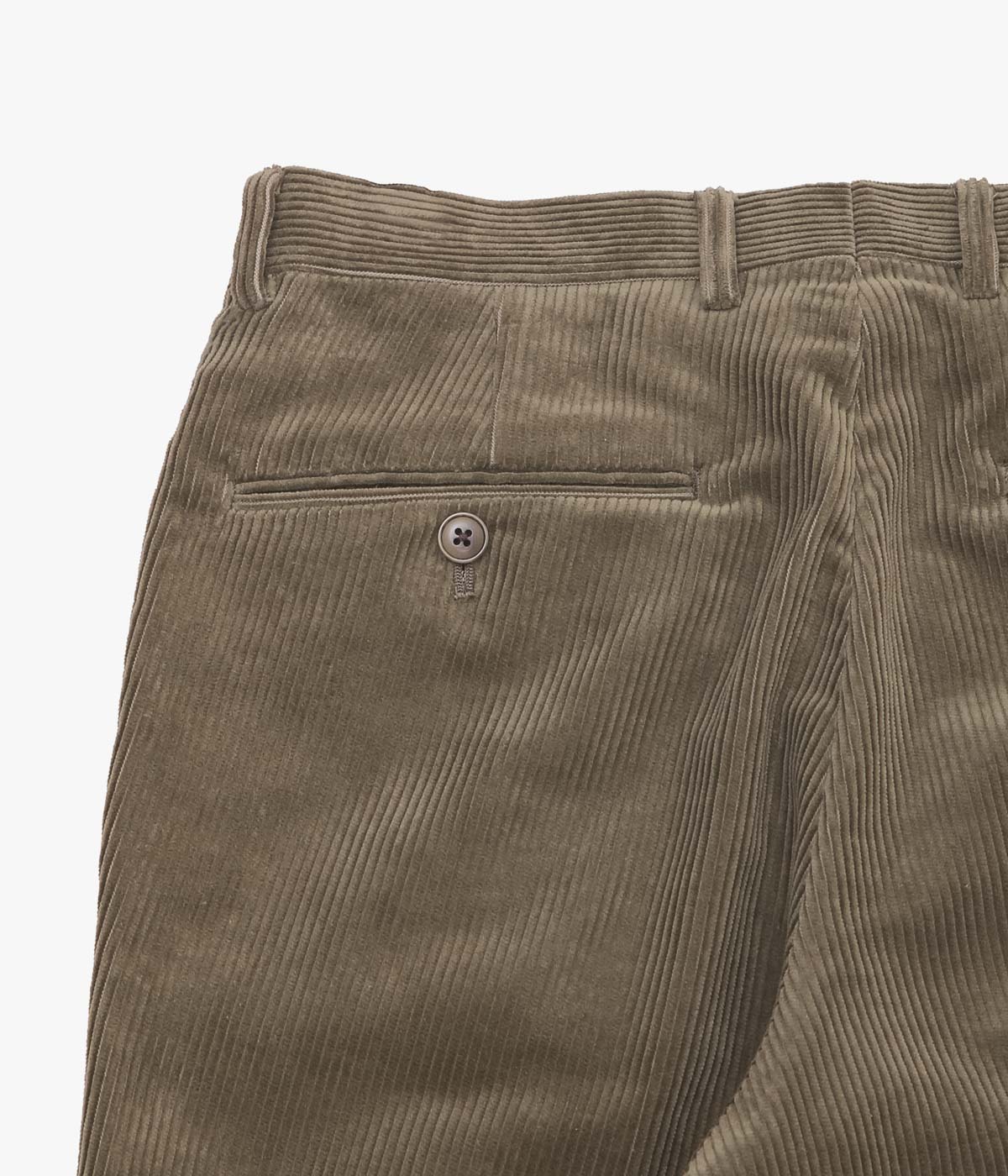 COMOLI ''コーデュロイ パイプドステムパンツ '' (KHAKI) – THE STORE
