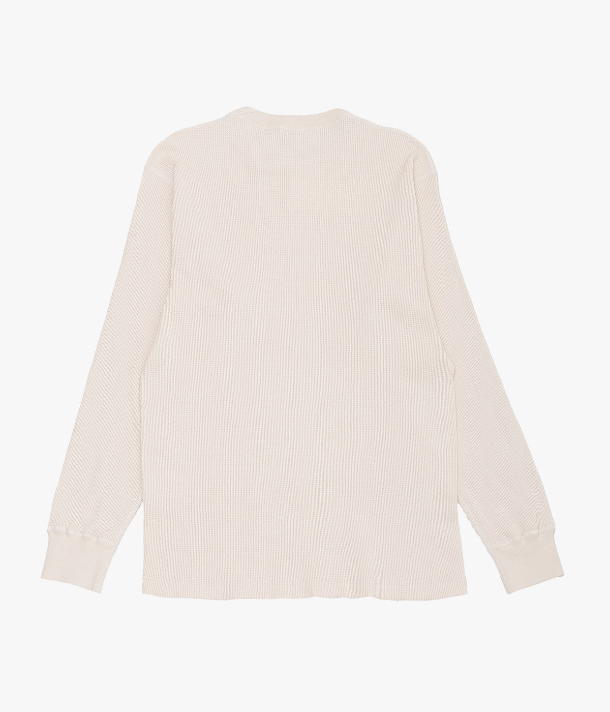 COMOLI ''コットンカシミヤ ワッフル長袖クルー'' (ECRU) – THE STORE