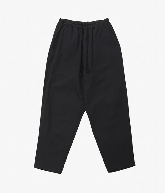 COMOLI ''코튼 닥스 테이퍼 팬츠 ''(BLACK)