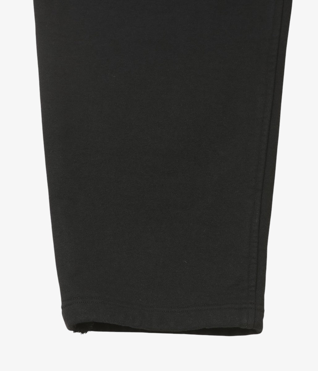 COMOLI ''コットン裏毛 パンツ'' (BLACK)