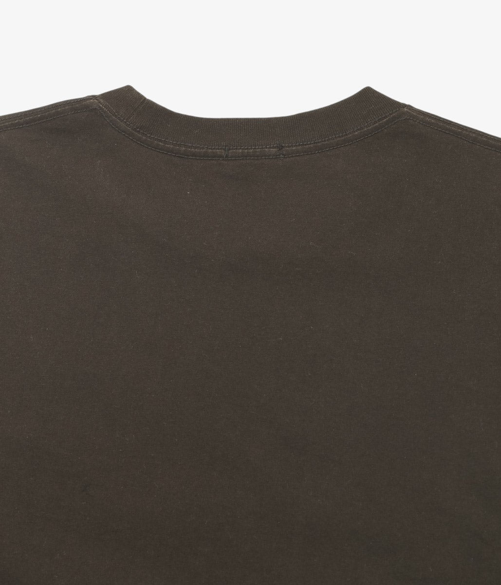 COMOLI ''Cotton Jersey Long-Sleeve T-Shirt'' (BROWN)
