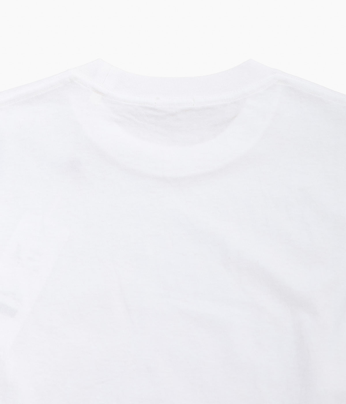 COMOLI ''Cotton jersey long sleeve T-shirt'' (WHITE)
