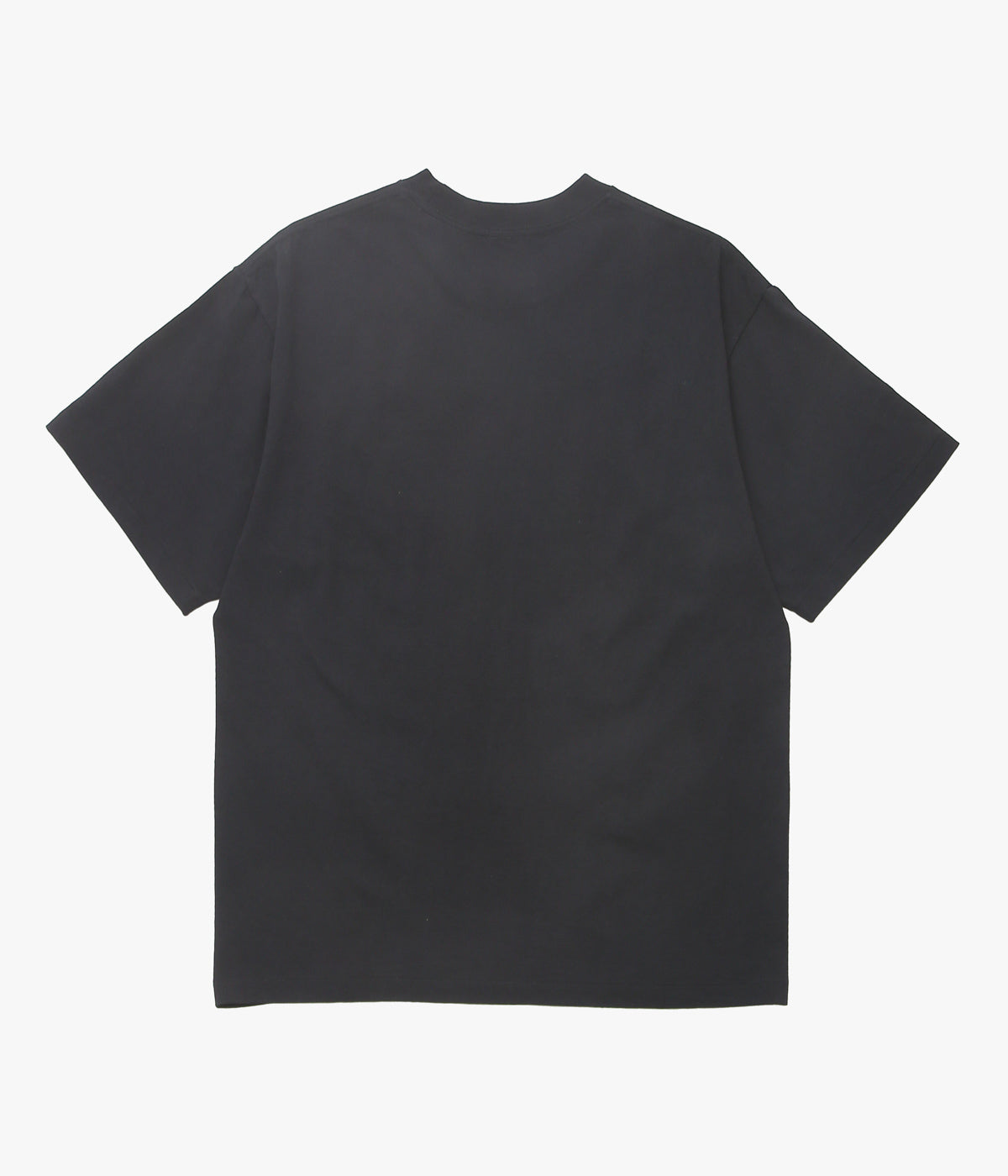 COMOLI ''코튼 저지 반팔 티셔츠 ''(BLACK)