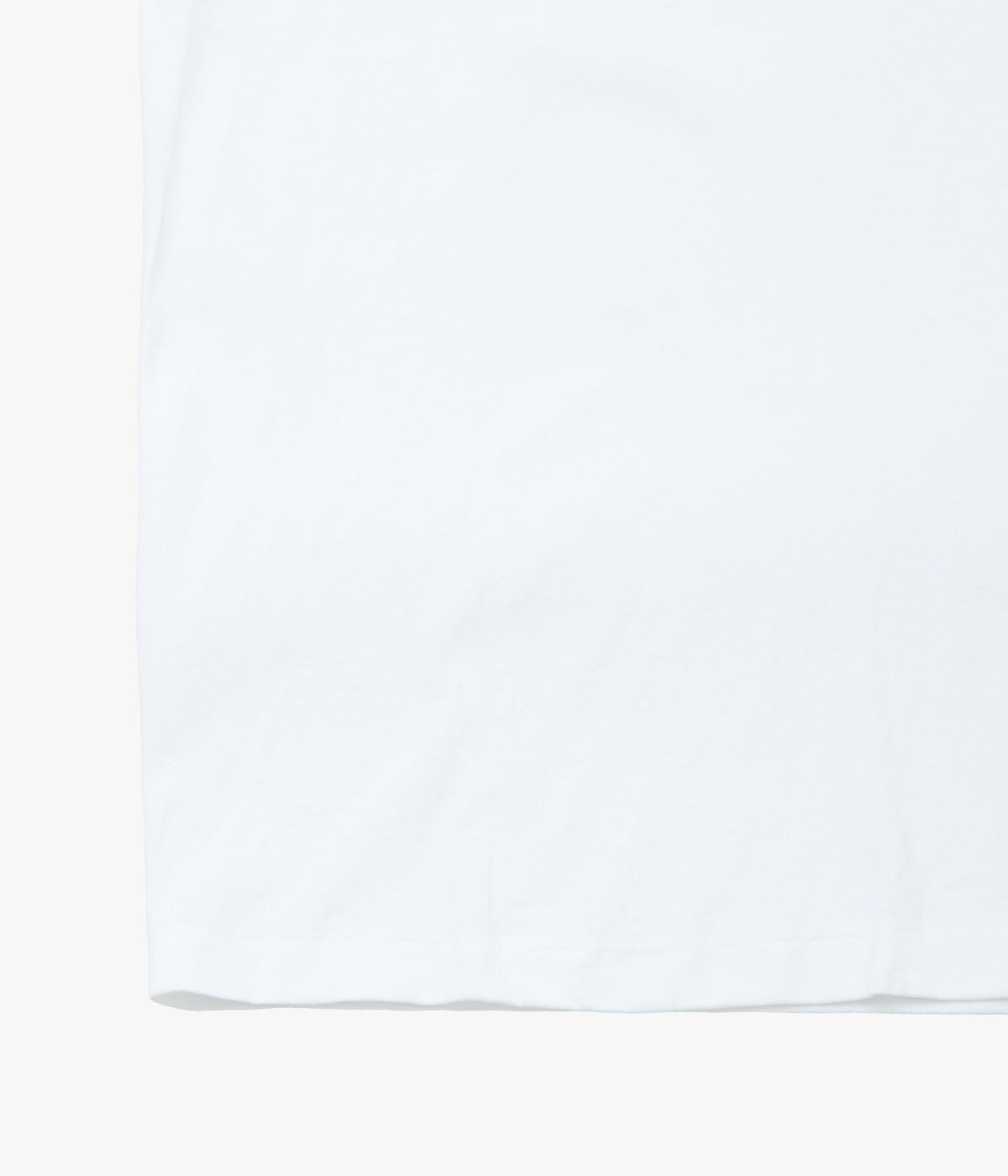 COMOLI ''コットンジャージ 半袖Tシャツ'' (WHITE)