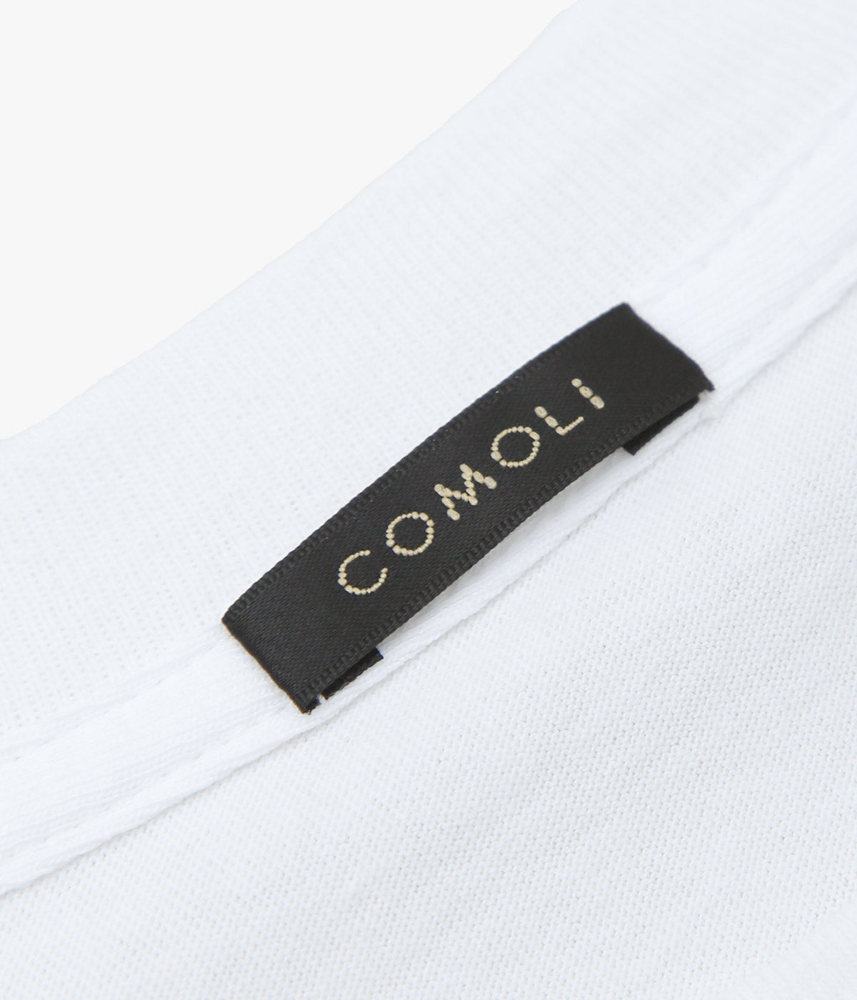 COMOLI ''コットンジャージ 半袖Tシャツ'' (WHITE)