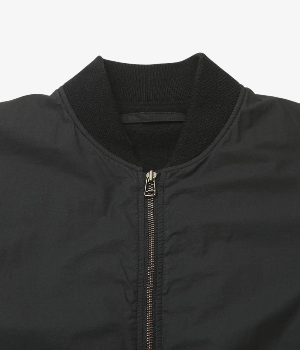 COMOLI ''コットンナイロン ミリタリーブルゾン'' (BLACK)