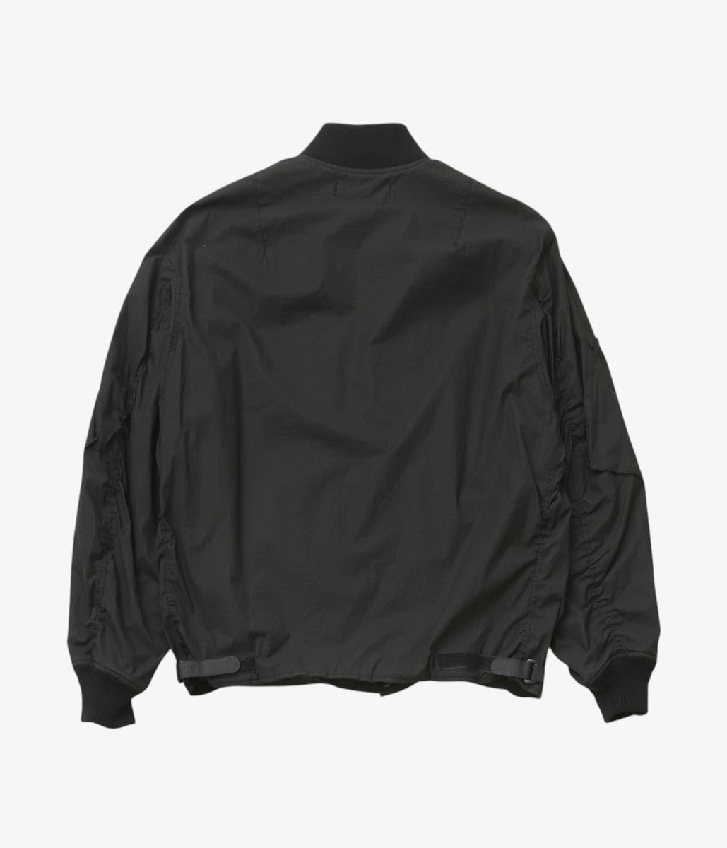 COMOLI ''コットンナイロン ミリタリーブルゾン'' (BLACK)