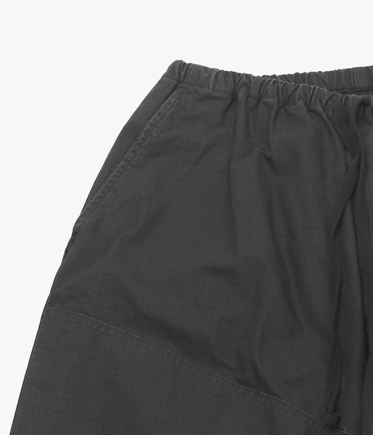 COMOLI ''코튼 립 헌팅 팬츠 ''(BLACK)