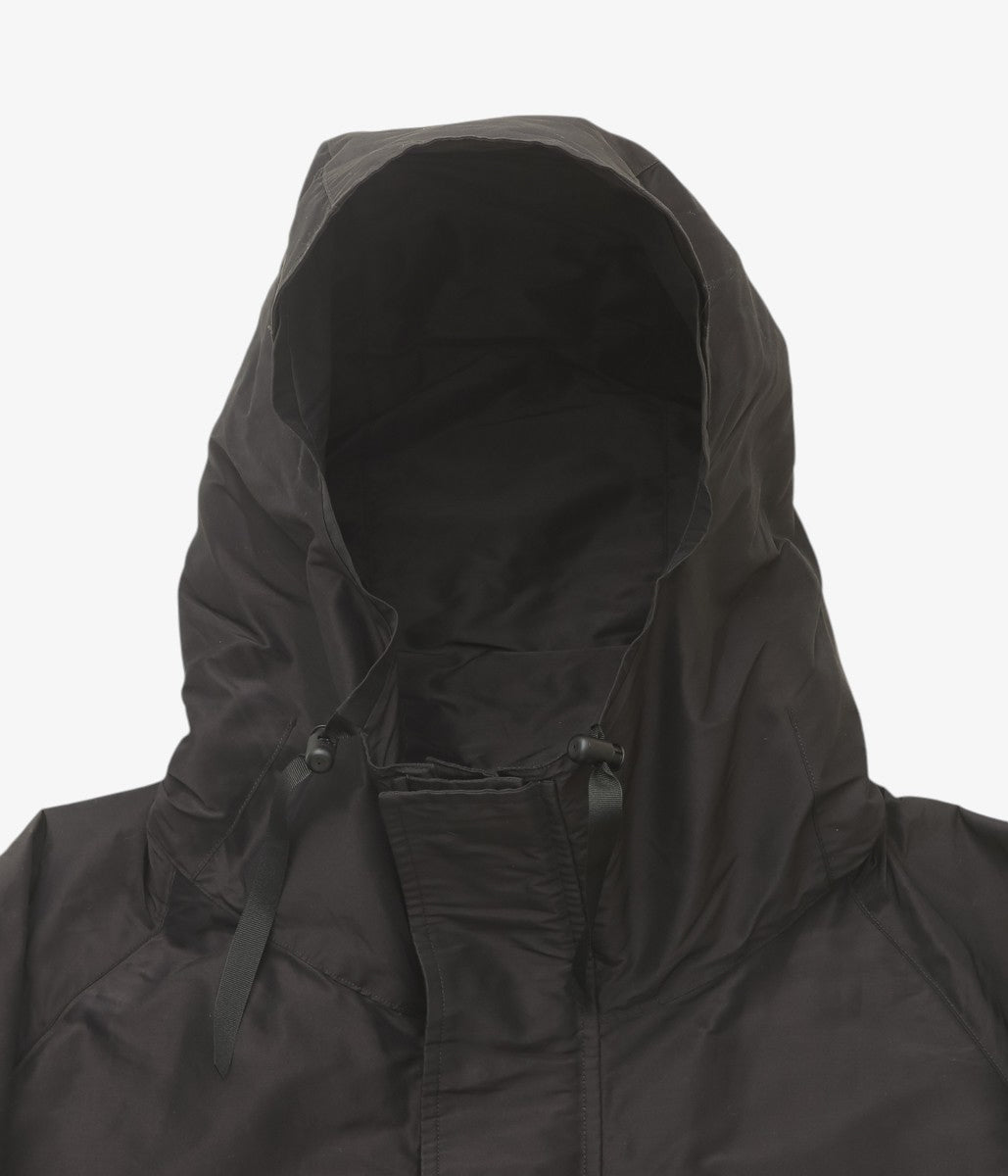 COMOLI "Cotton Silk Military Parka" (BROWN)