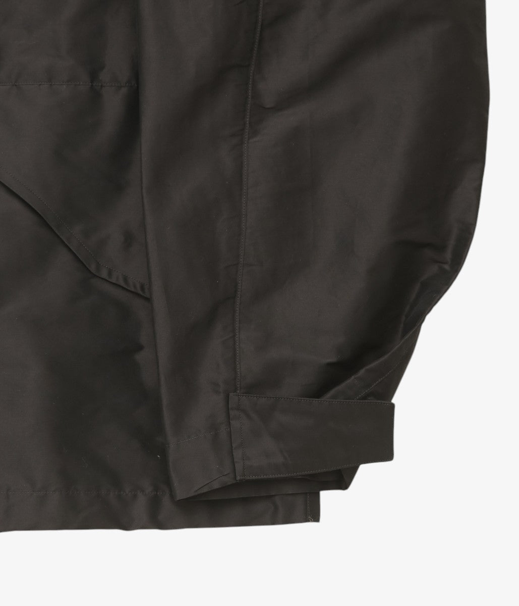 COMOLI "Cotton Silk Military Parka" (BROWN)