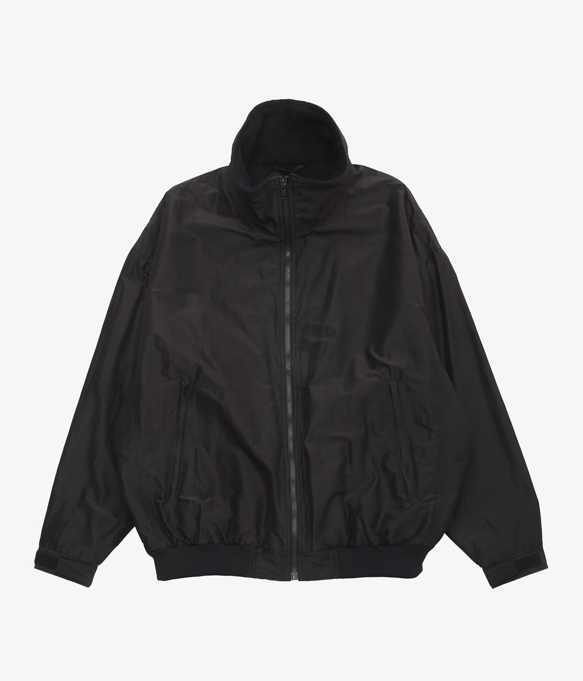 COMOLI ''Cotton Silk Track Jacket'' (BROWN)