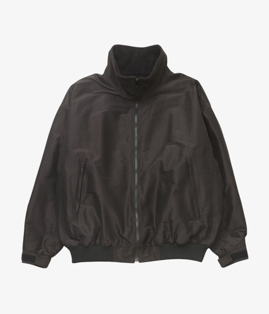 COMOLI ''Cotton Silk Track Jacket'' (BROWN)