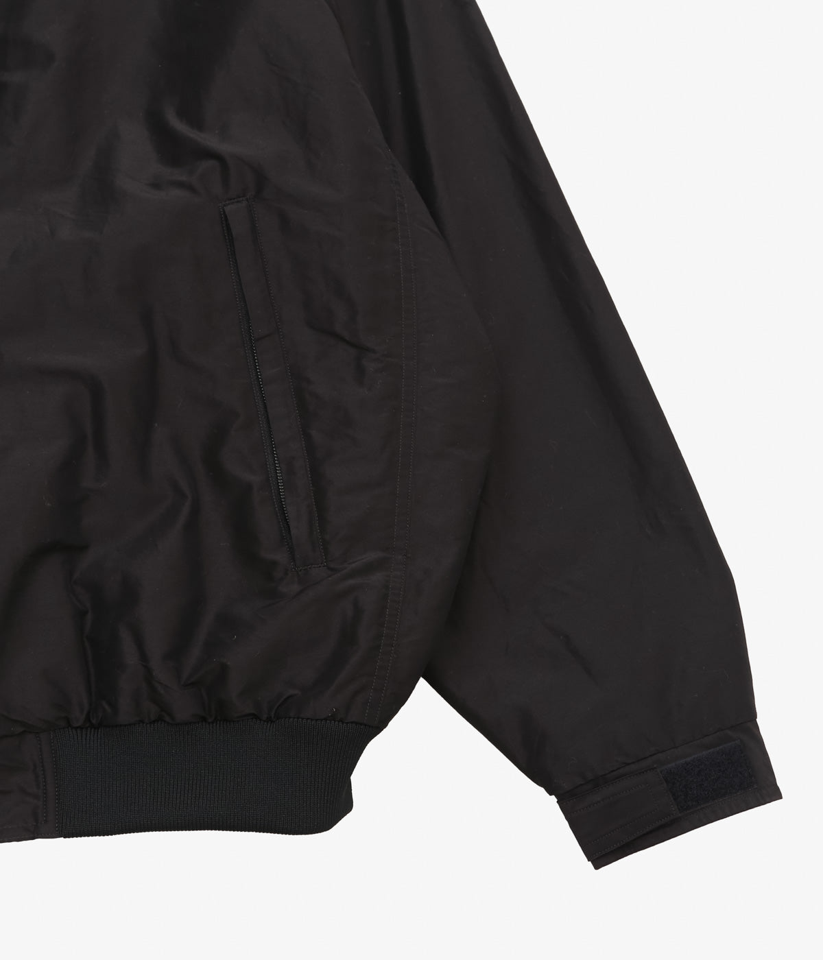 COMOLI ''Cotton Silk Track Jacket'' (BROWN)