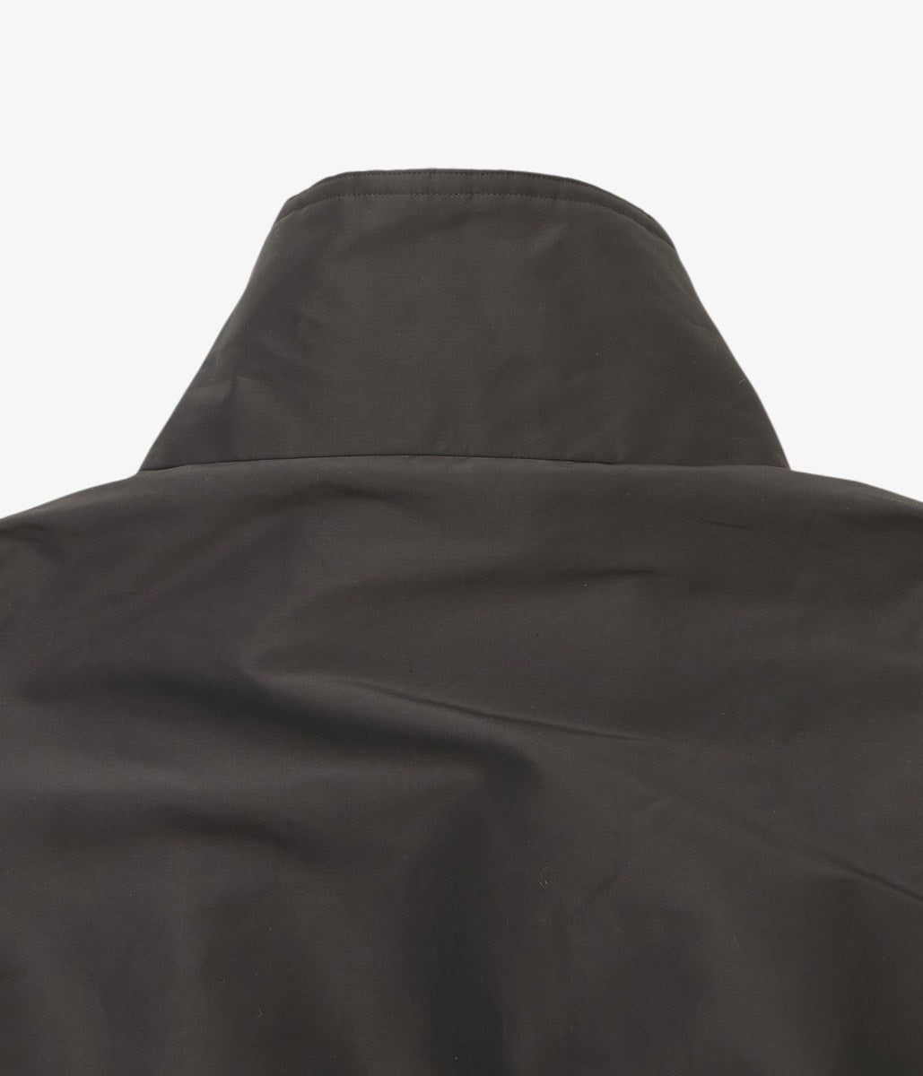 COMOLI ''Cotton Silk Track Jacket'' (BROWN)