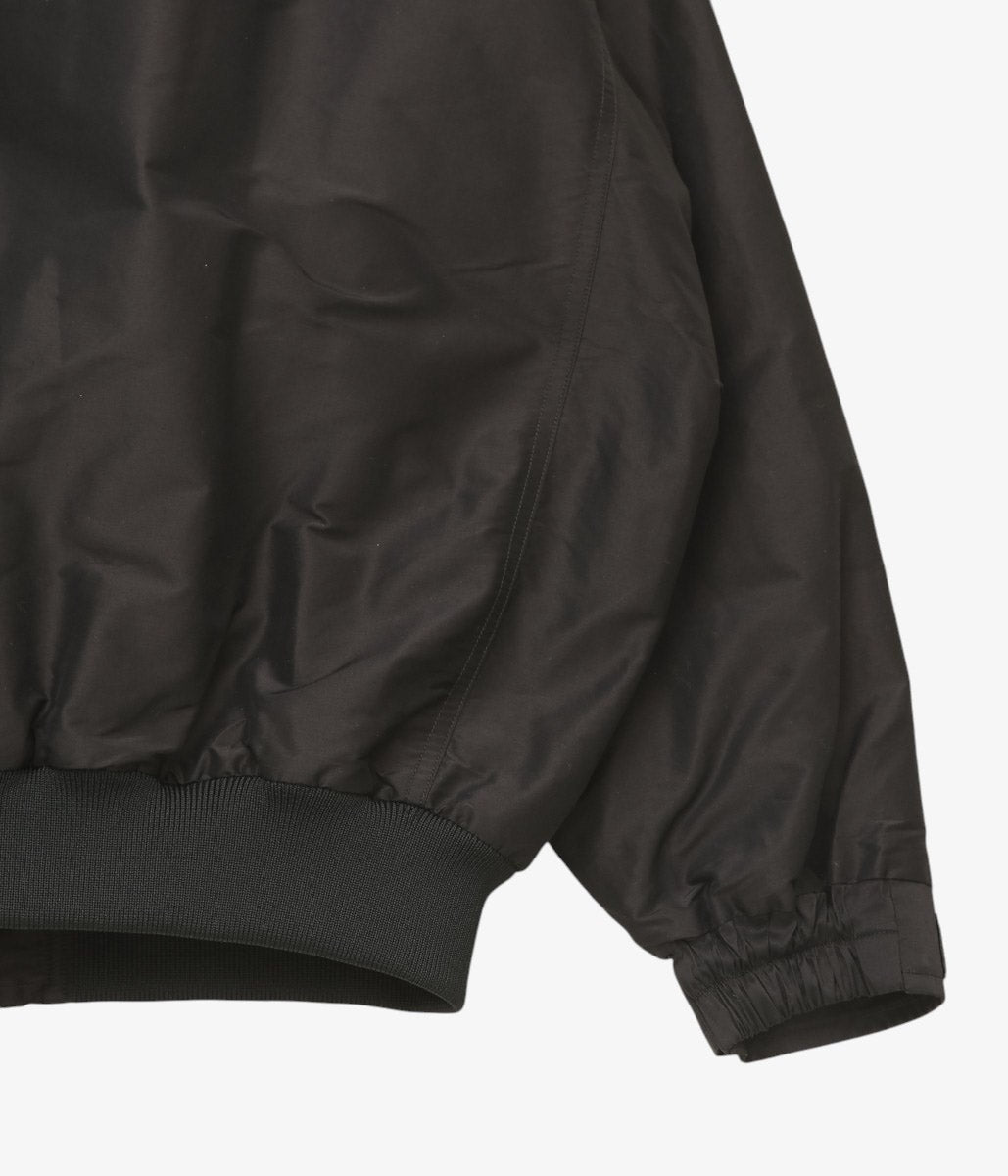 COMOLI ''Cotton Silk Track Jacket'' (BROWN)