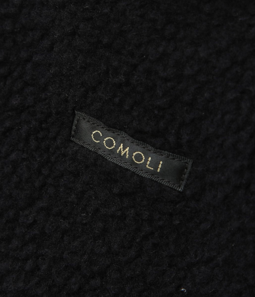 COMOLI ''Cotton Silk Track Jacket'' (BROWN)