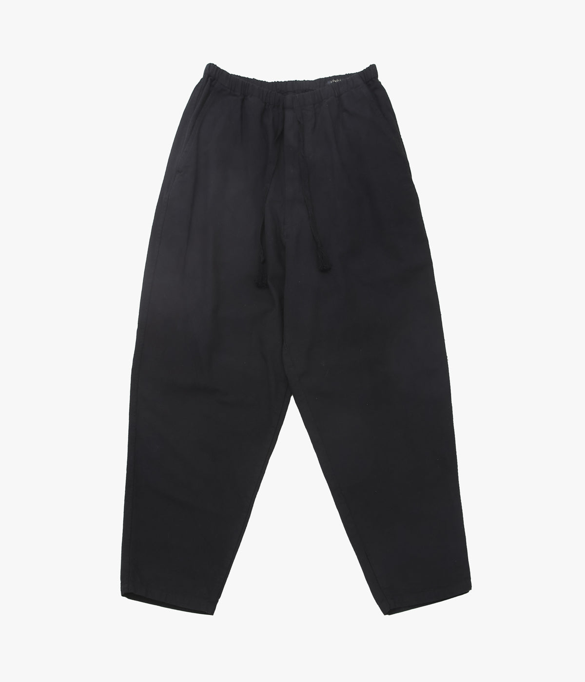 COMOLI ''コットンダックス テーパードパンツ'' (BLACK)