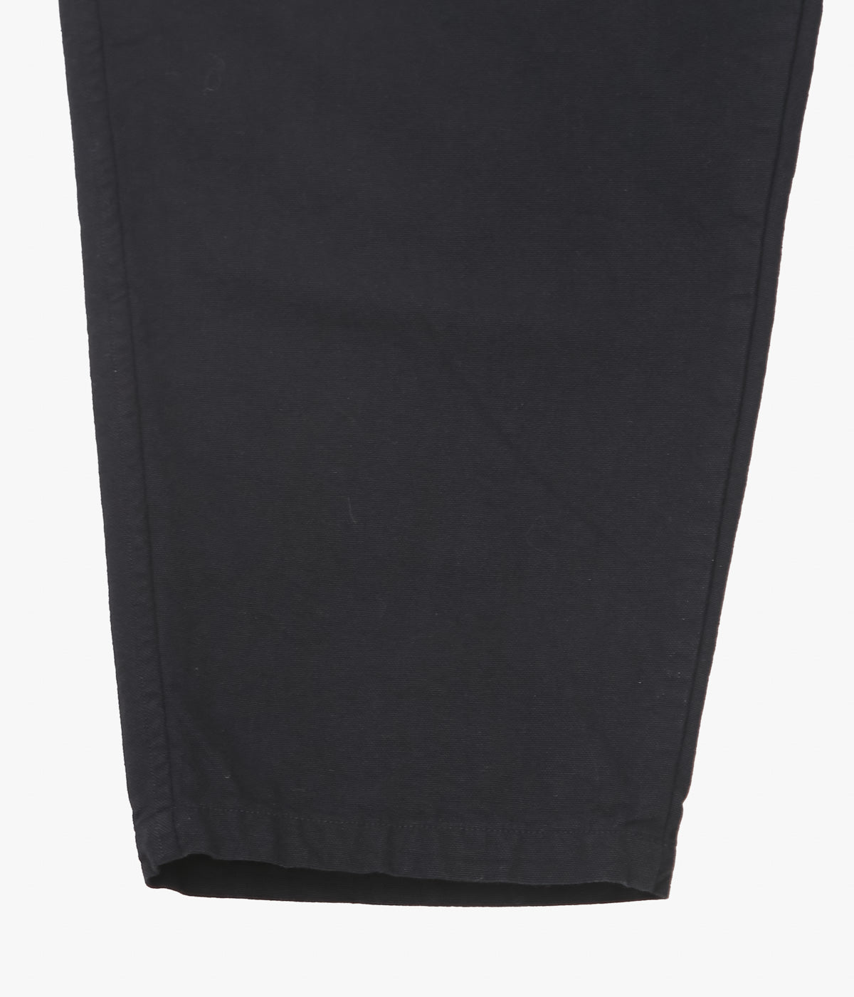 COMOLI ''コットンダックス テーパードパンツ'' (BLACK)
