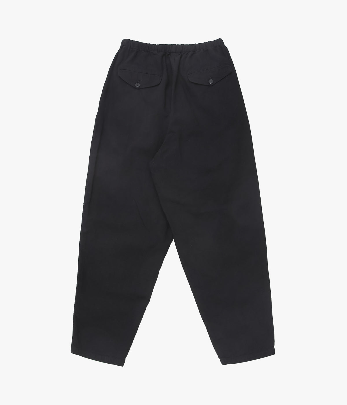 COMOLI ''コットンダックス テーパードパンツ'' (BLACK)