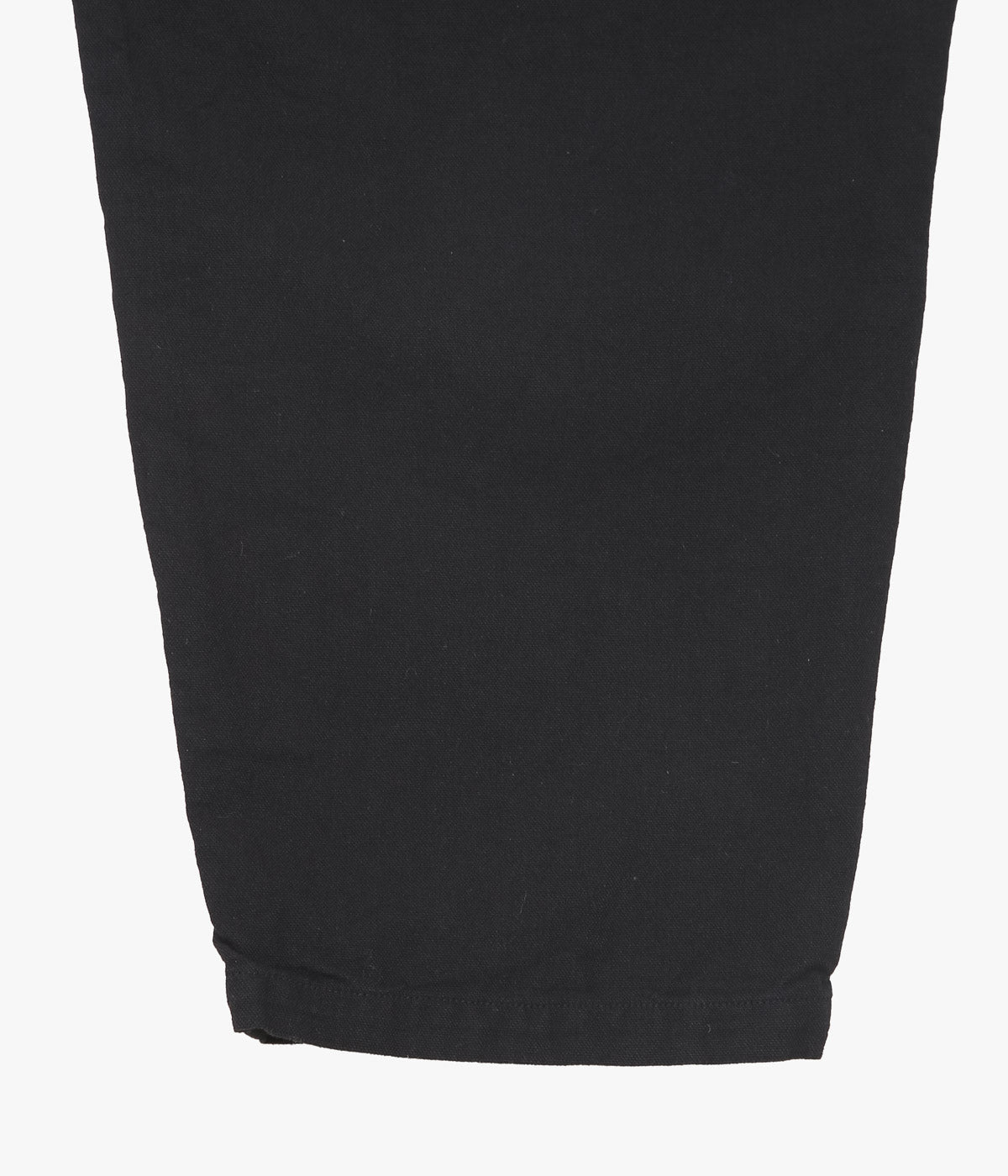 COMOLI ''コットンダックス テーパードパンツ'' (BLACK)